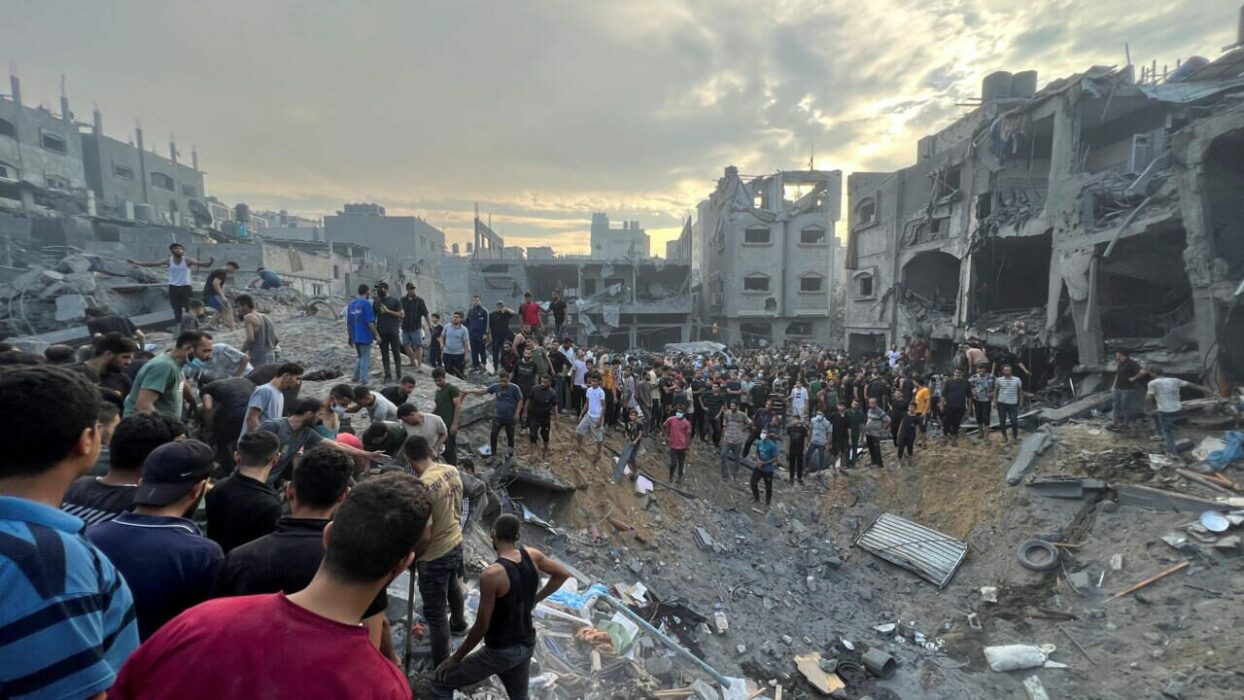 دعوة فرنسية لوقف المعارك في غزة